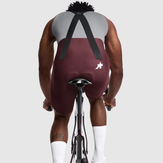 Assos MILLE GT S11 Bib Shorts Men - Burgundy Red
